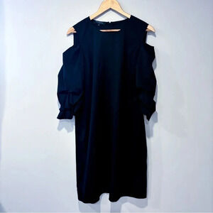 LAFAYETTE 148 NEW YORK Black  dress with open shoulders